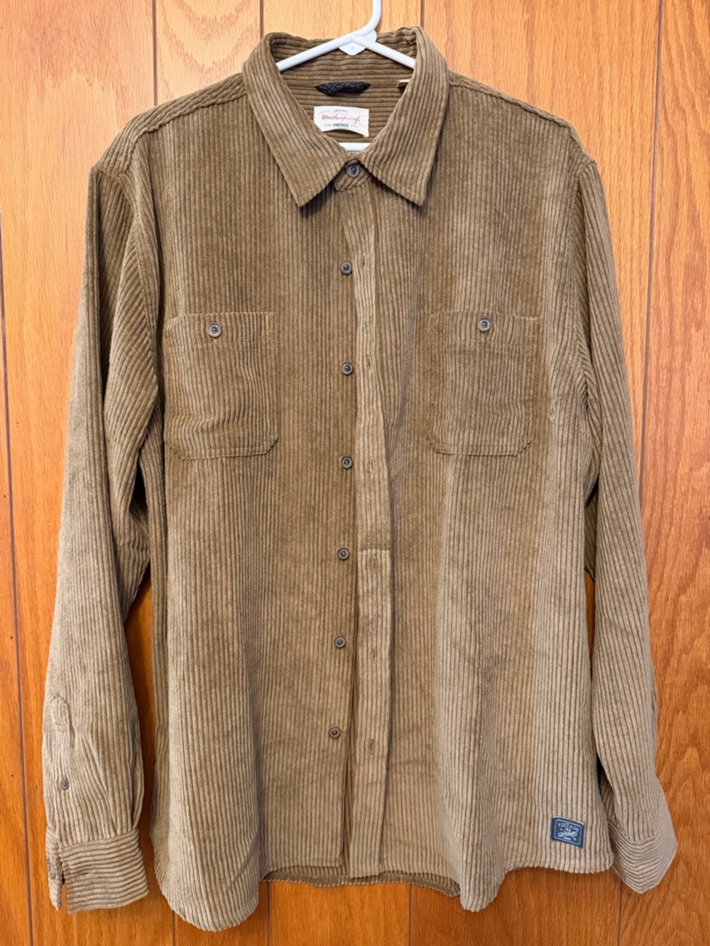 Weatherproof Vintage Corduroy Button-Down Shirt